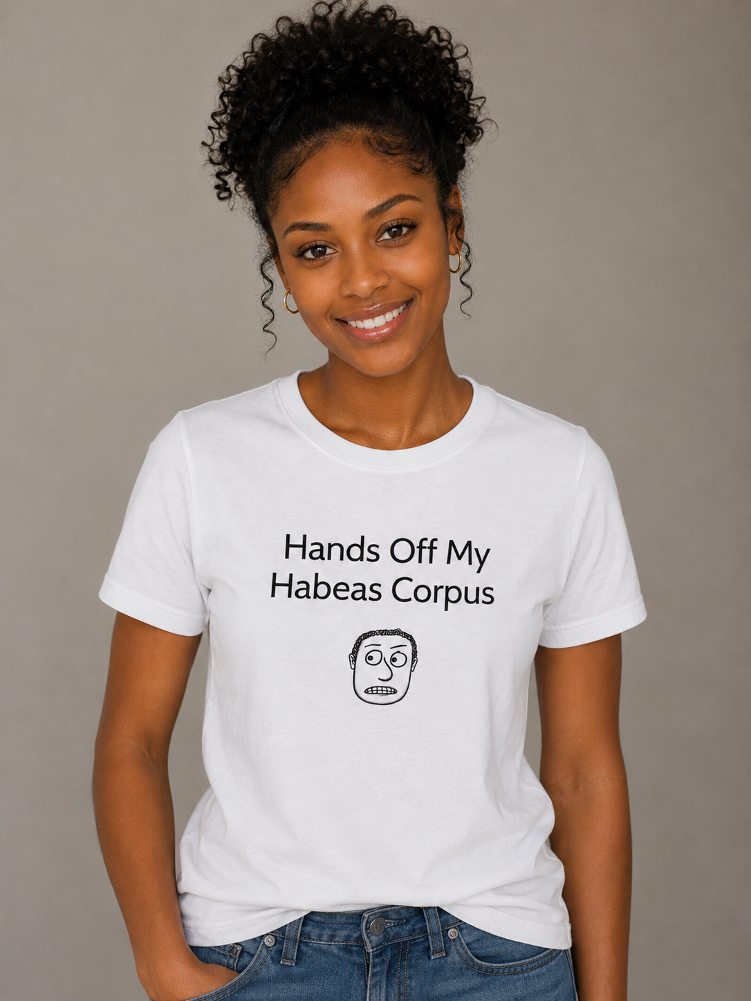 Hands Off My Habeas Corpus - Heavyweight Crewneck T-shirt