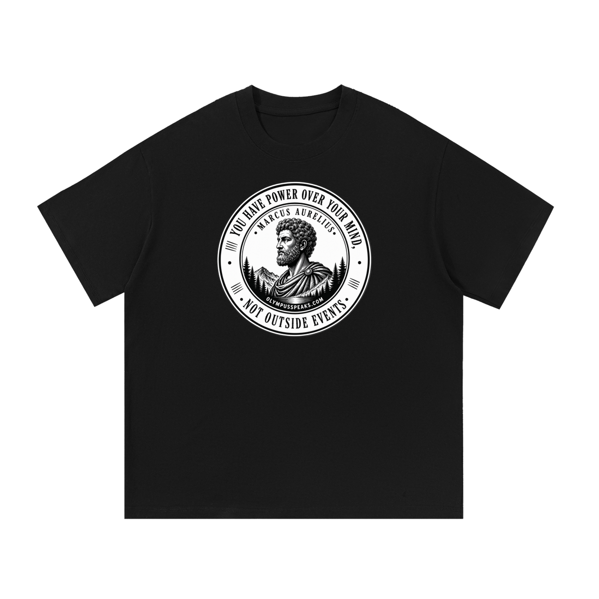 Marcus Aurelius Mind - Essential Cotton T-Shirt