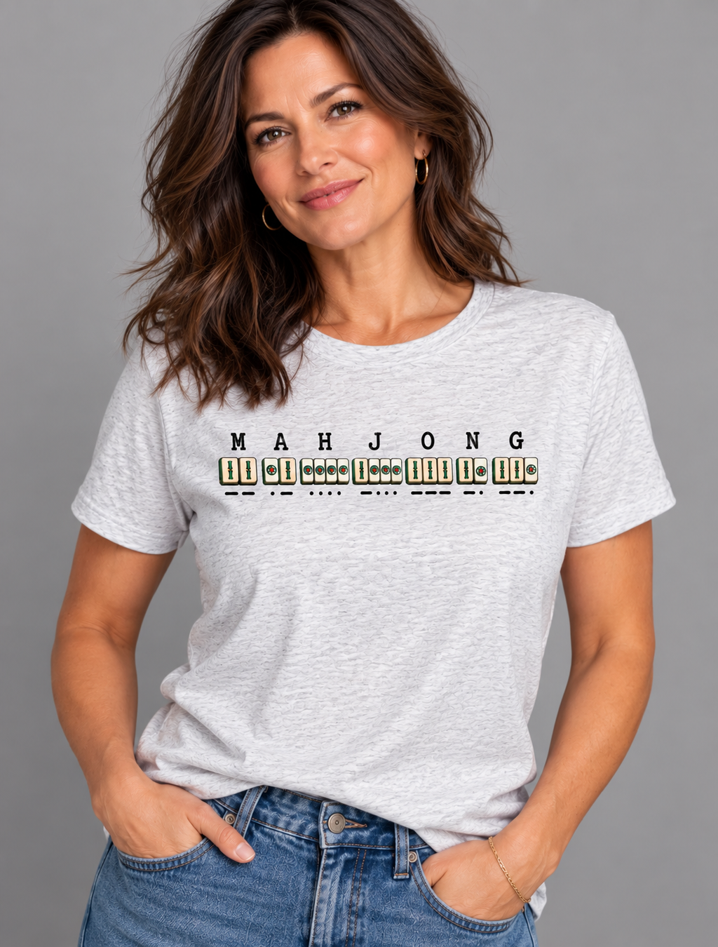 Mahj Code - Women's Sorona Crewneck T-Shirt