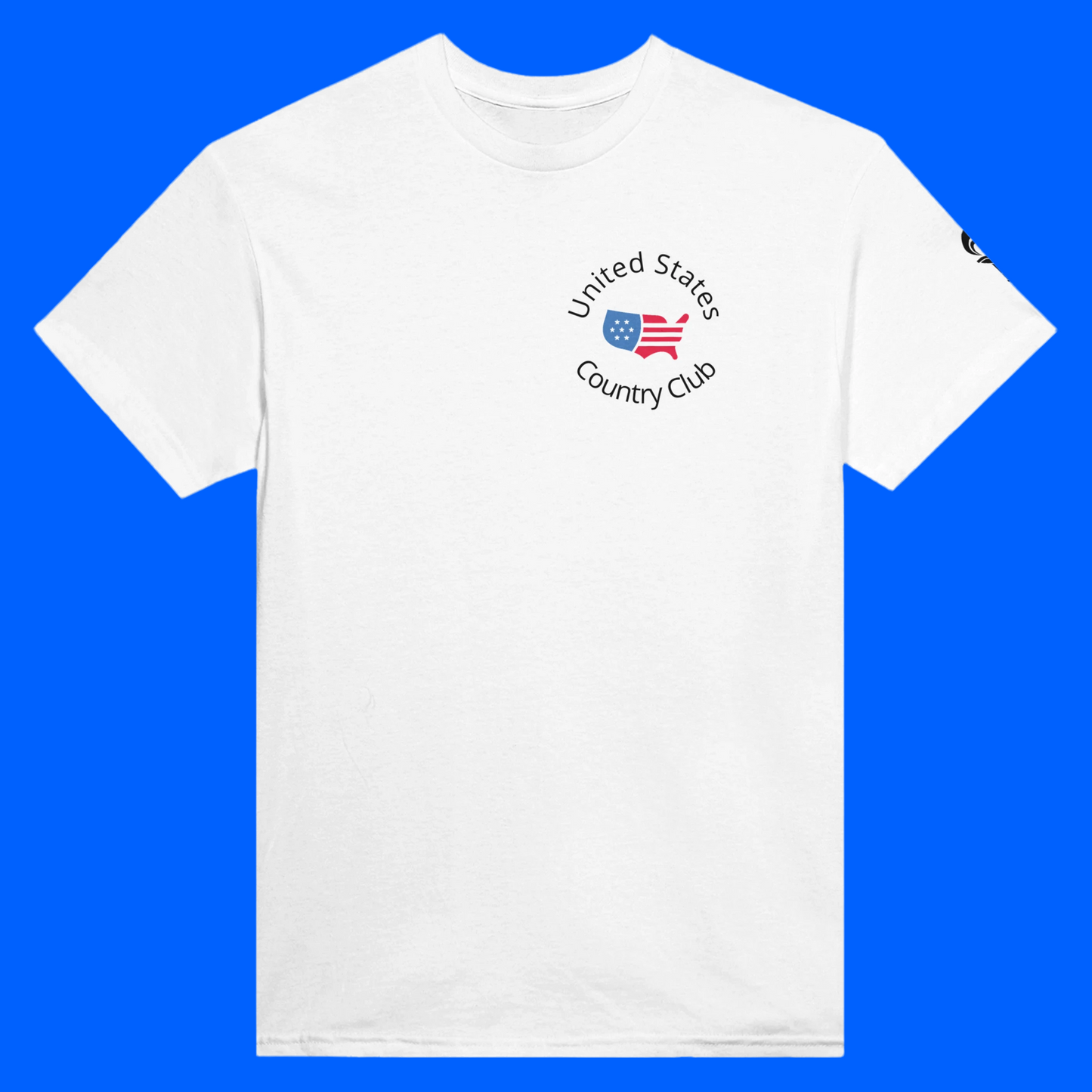United States Country Club  T-Shirt  Heavyweight Unisex Crewneck T-shirt | Gildan® 5000