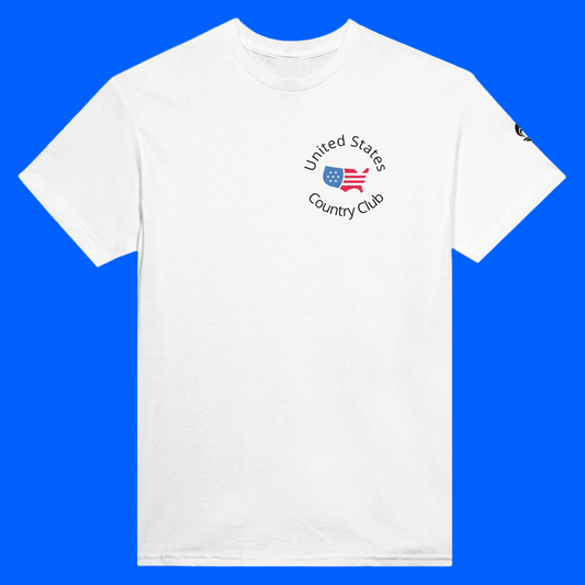 United States Country Club  T-Shirt  Heavyweight Unisex Crewneck T-shirt | Gildan® 5000