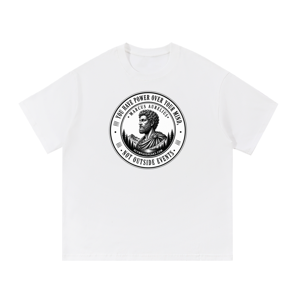 Marcus Aurelius Mind - Essential Cotton T-Shirt