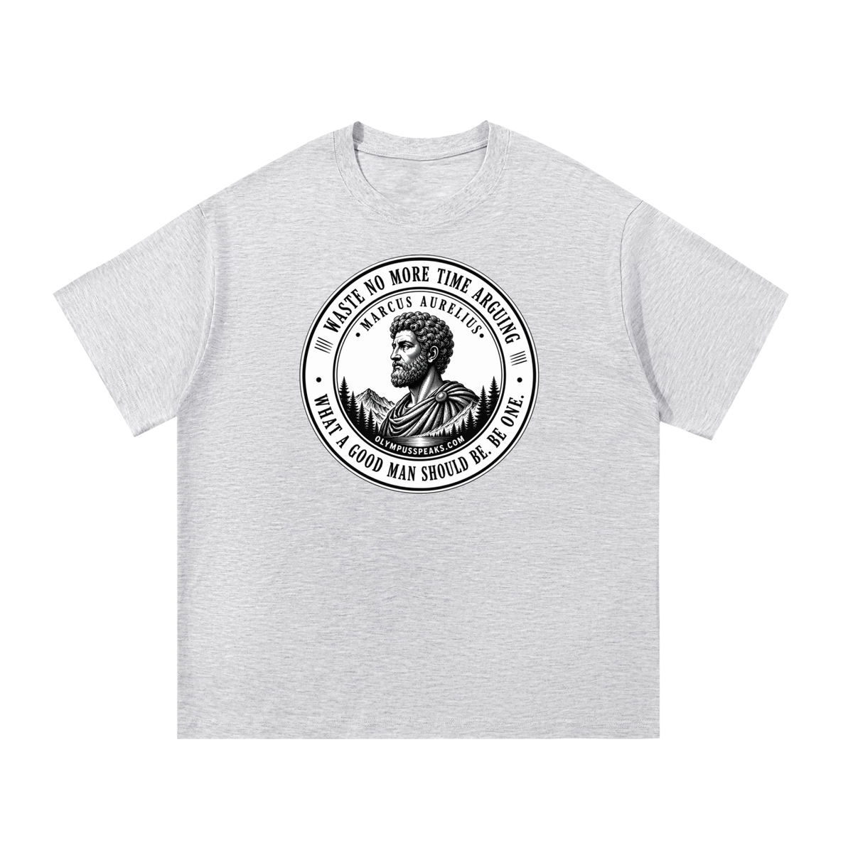 Marcus Aurelius Be A Man - Essential Cotton T-Shirt