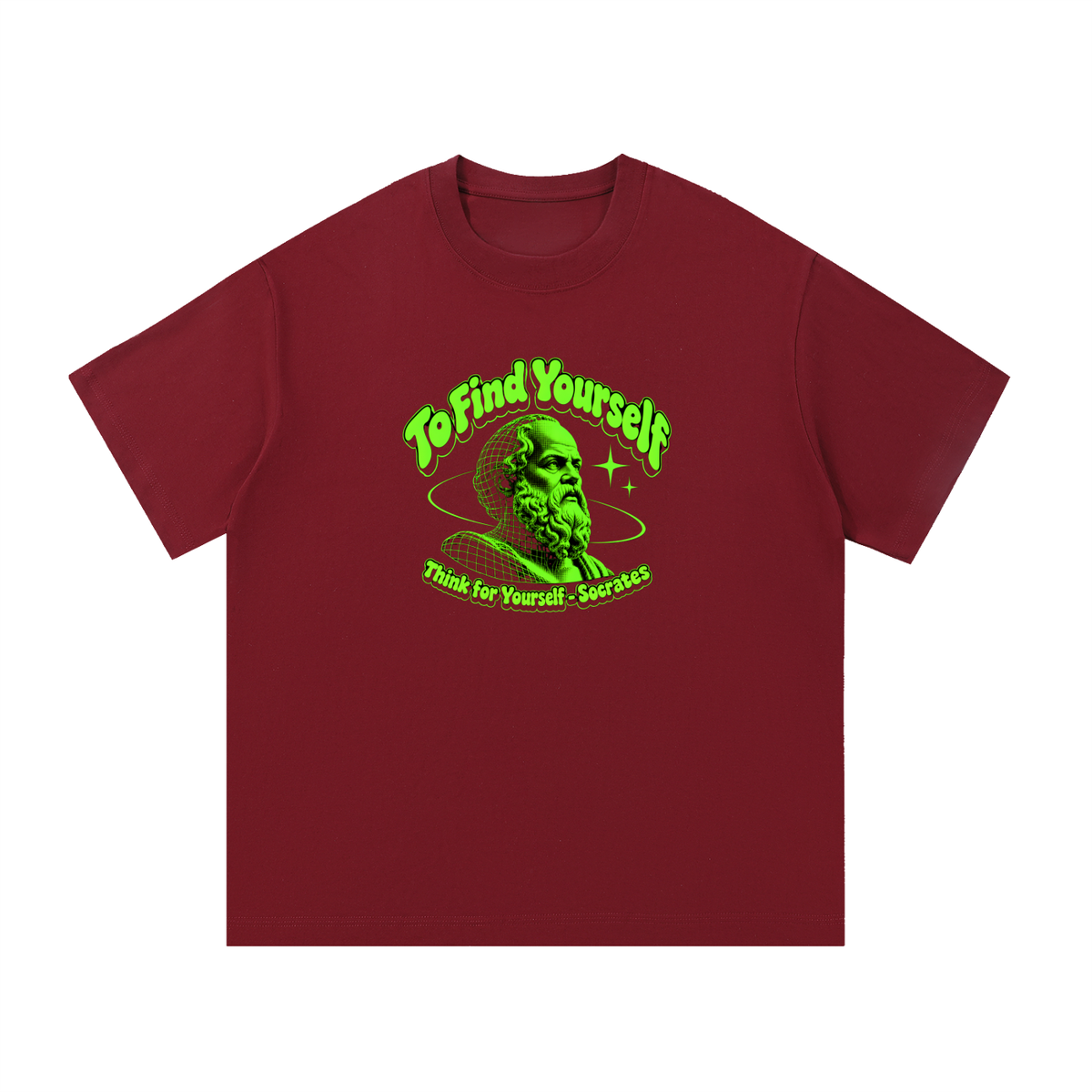 Socrates Find Yourself - Essential Cotton T-Shirt