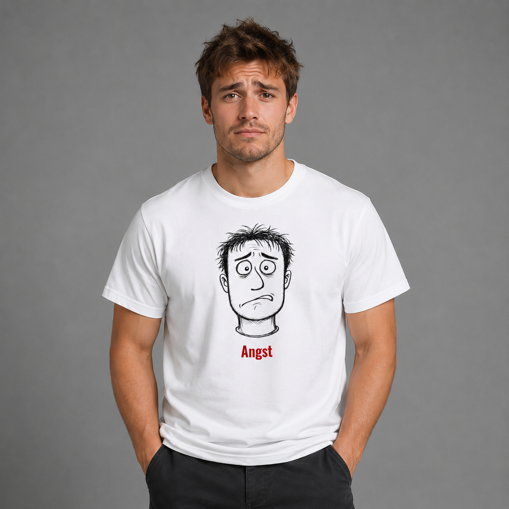 ANGST - Unisex Seamless Cotton T-Shirt