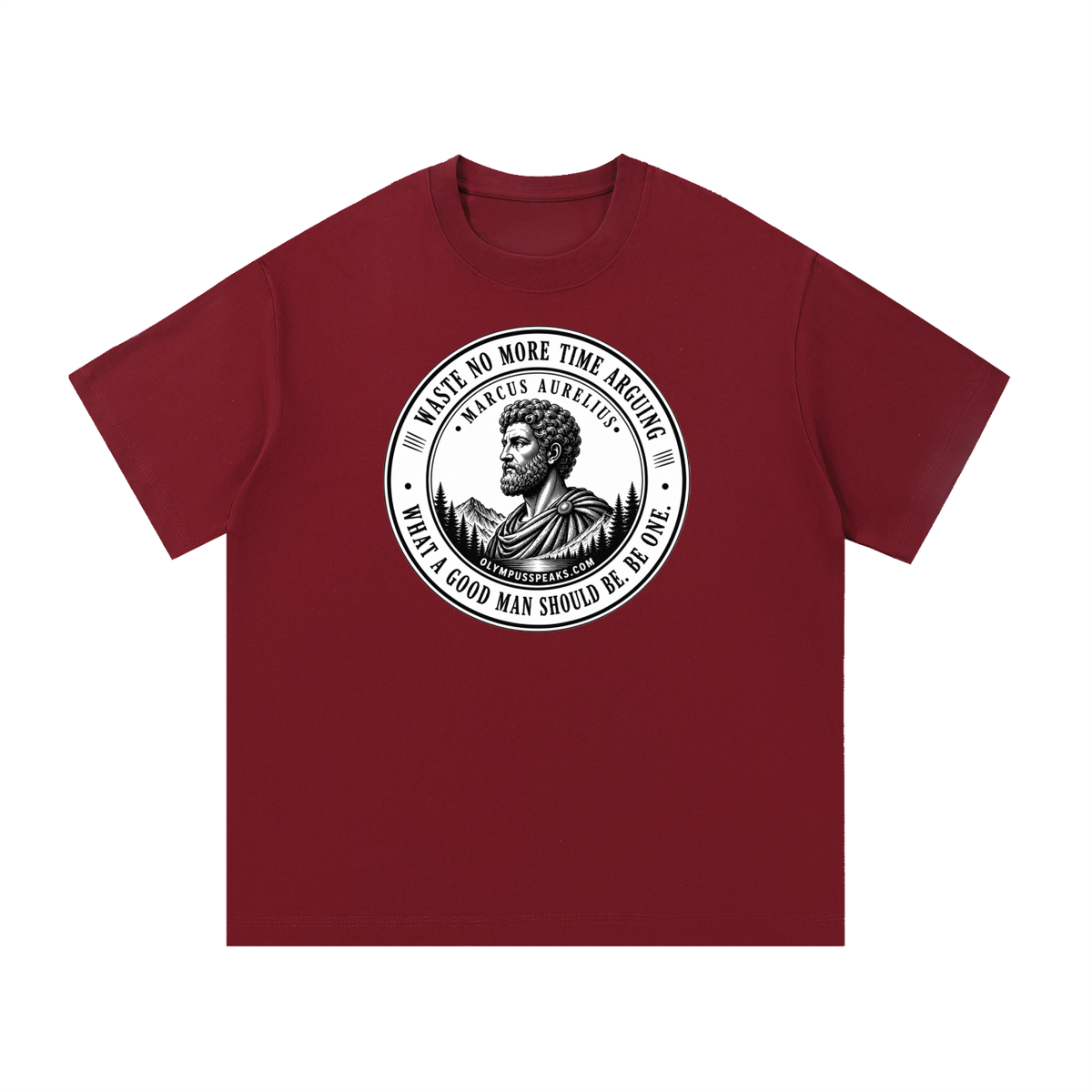 Marcus Aurelius Be A Man - Essential Cotton T-Shirt