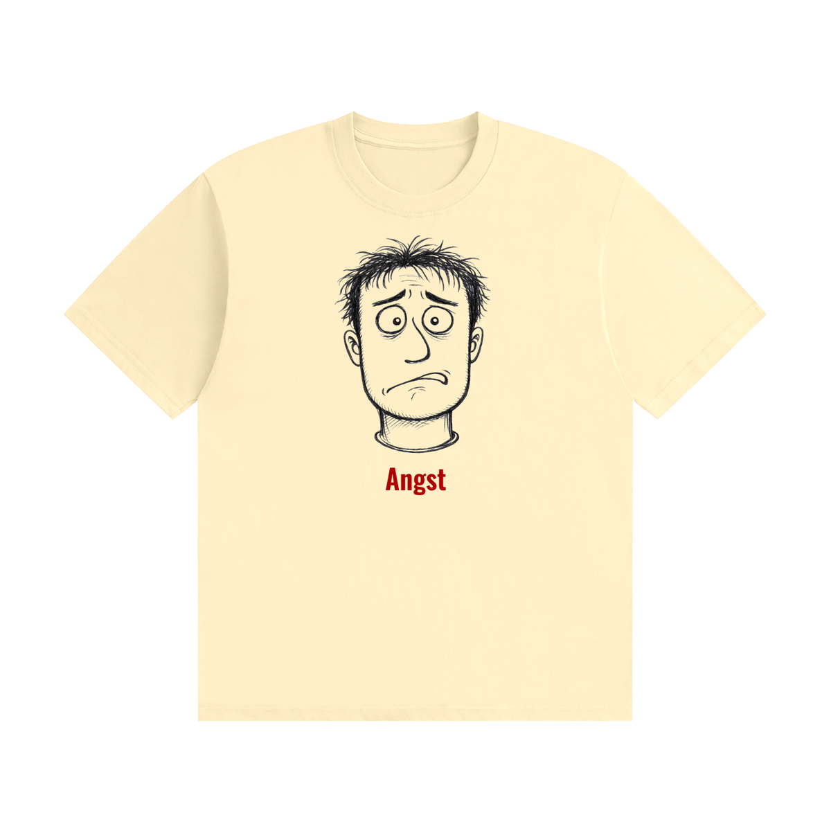 ANGST - Unisex Seamless Cotton T-Shirt