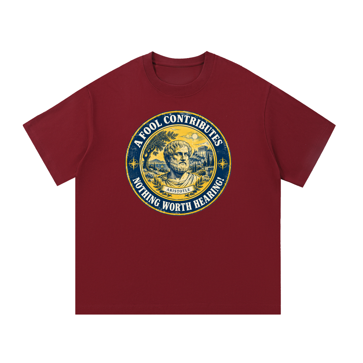 Aristotle Fool - Essential Cotton T-Shirt