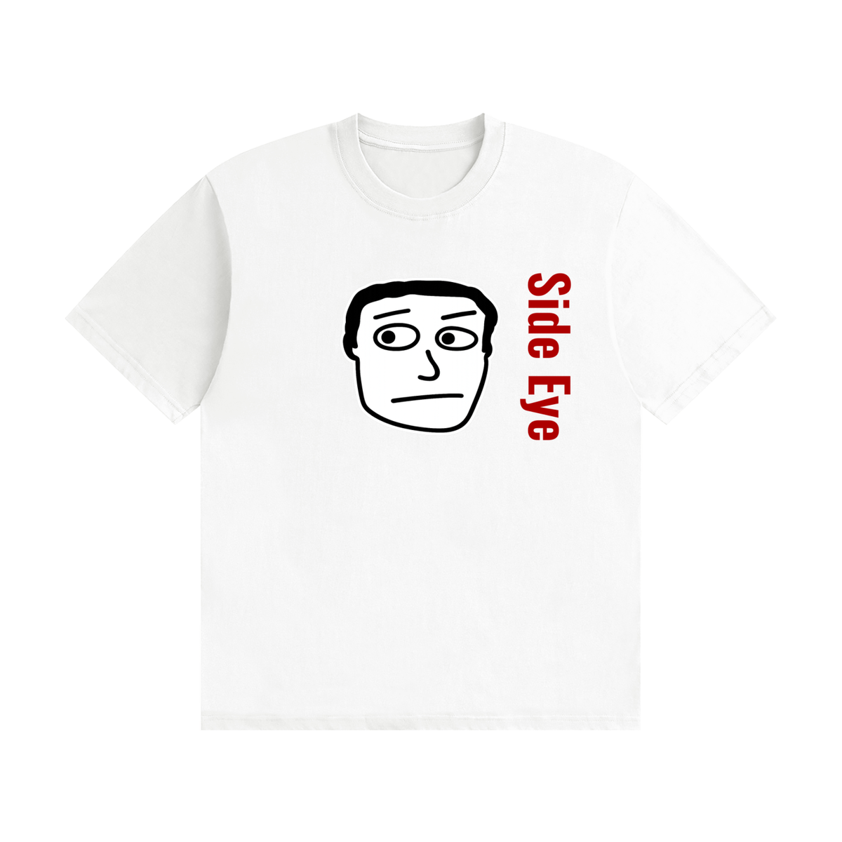 Side Eye Version 2  - Unisex Seamless Cotton T-Shirt