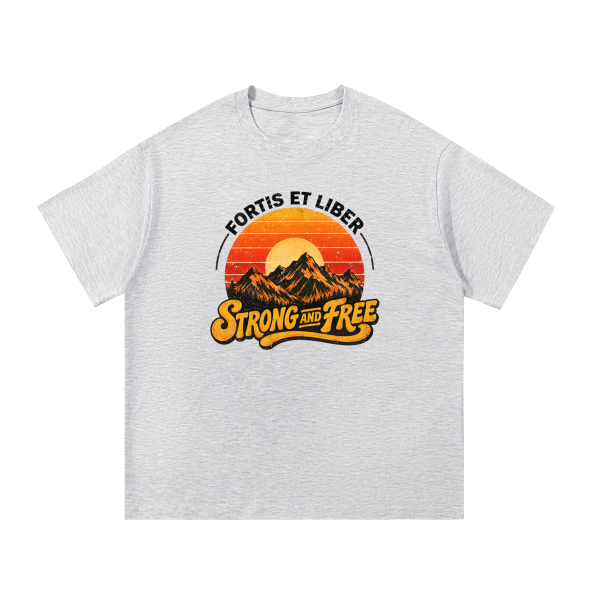 Strong and Free - Essential Cotton T-Shirt