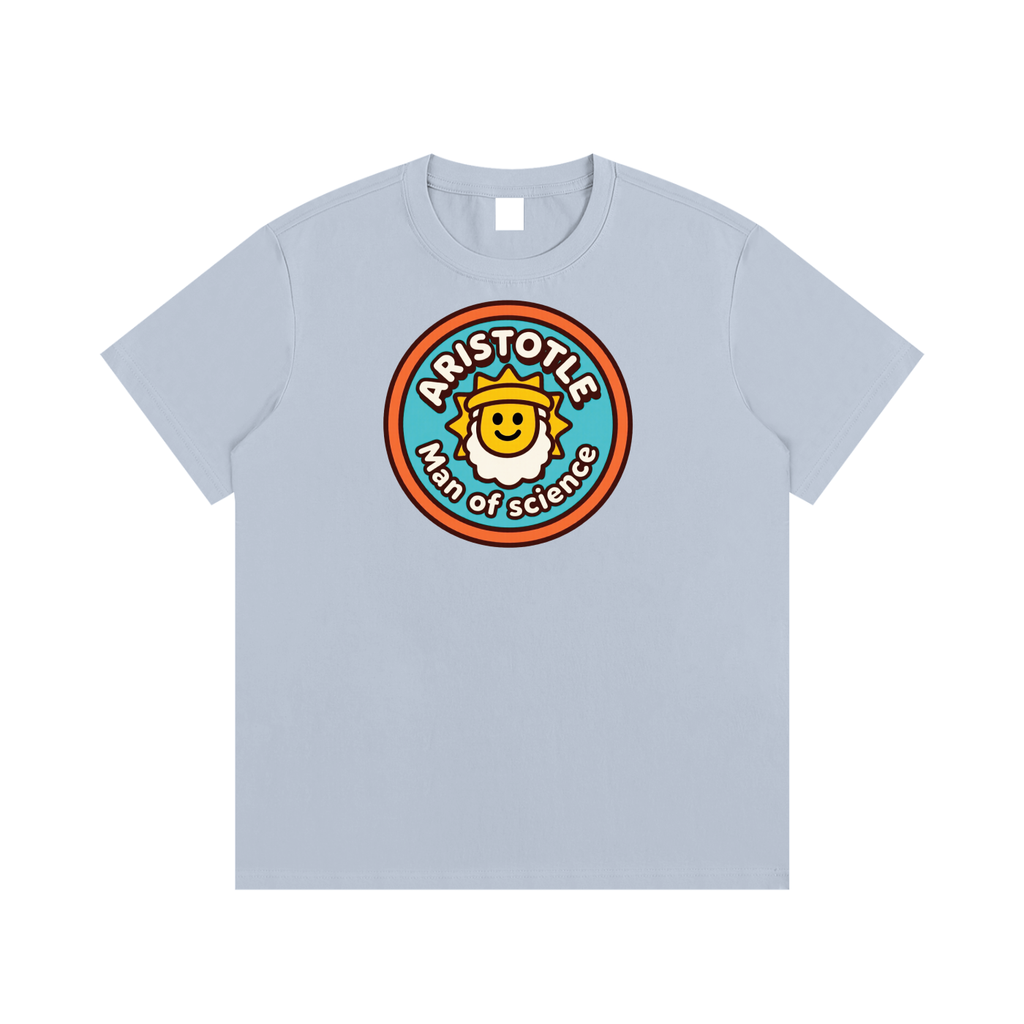 Aristotle Man Of Science Essential Cotton T-Shirt