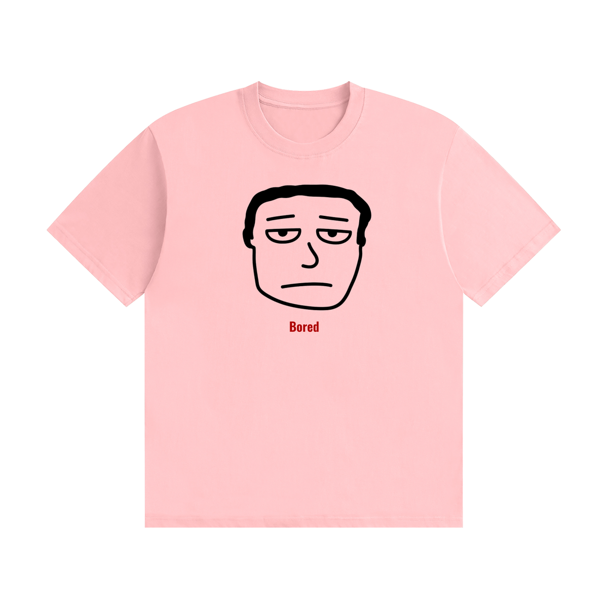 BORED - Unisex Seamless Cotton T-Shirt