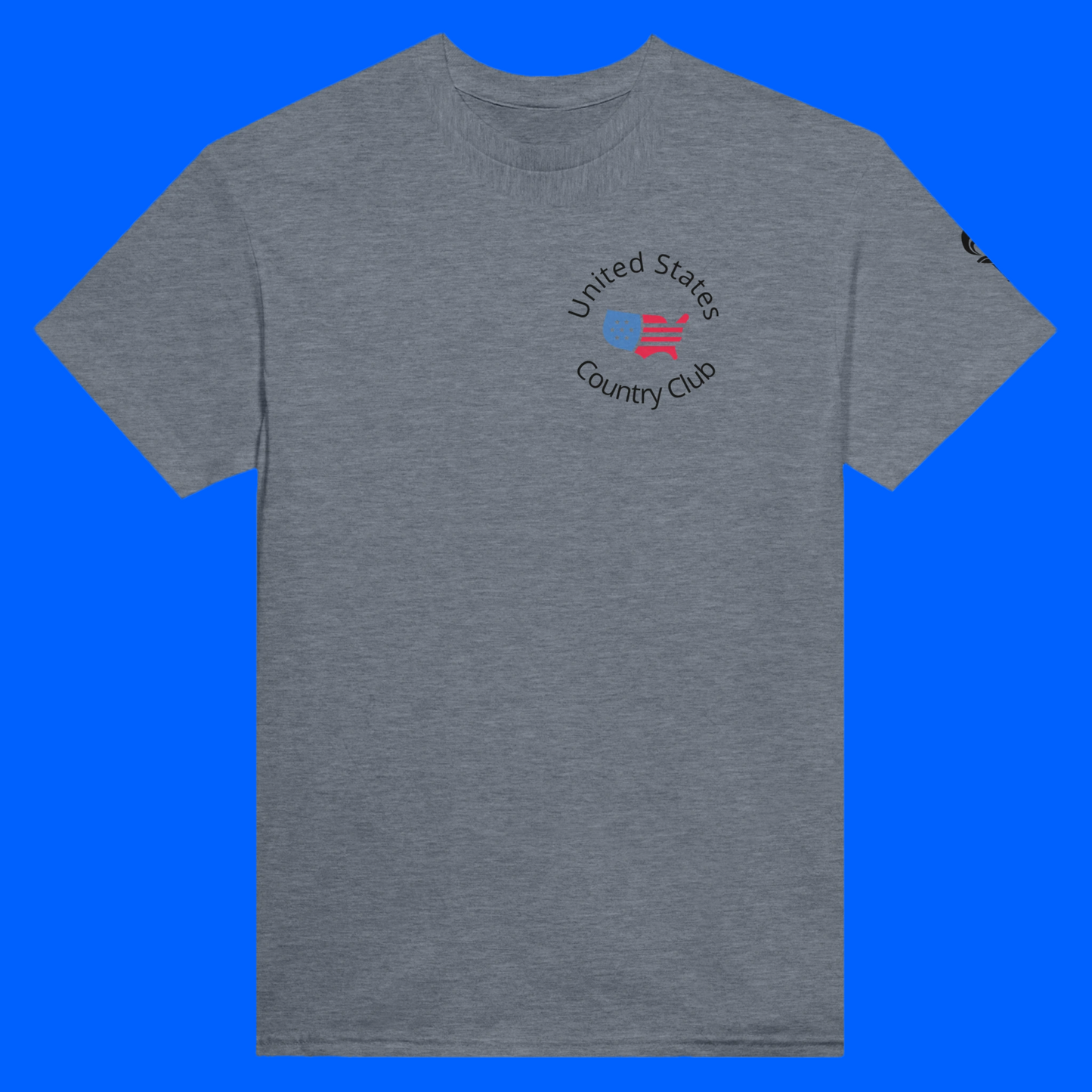 United States Country Club  T-Shirt  Heavyweight Unisex Crewneck T-shirt | Gildan® 5000