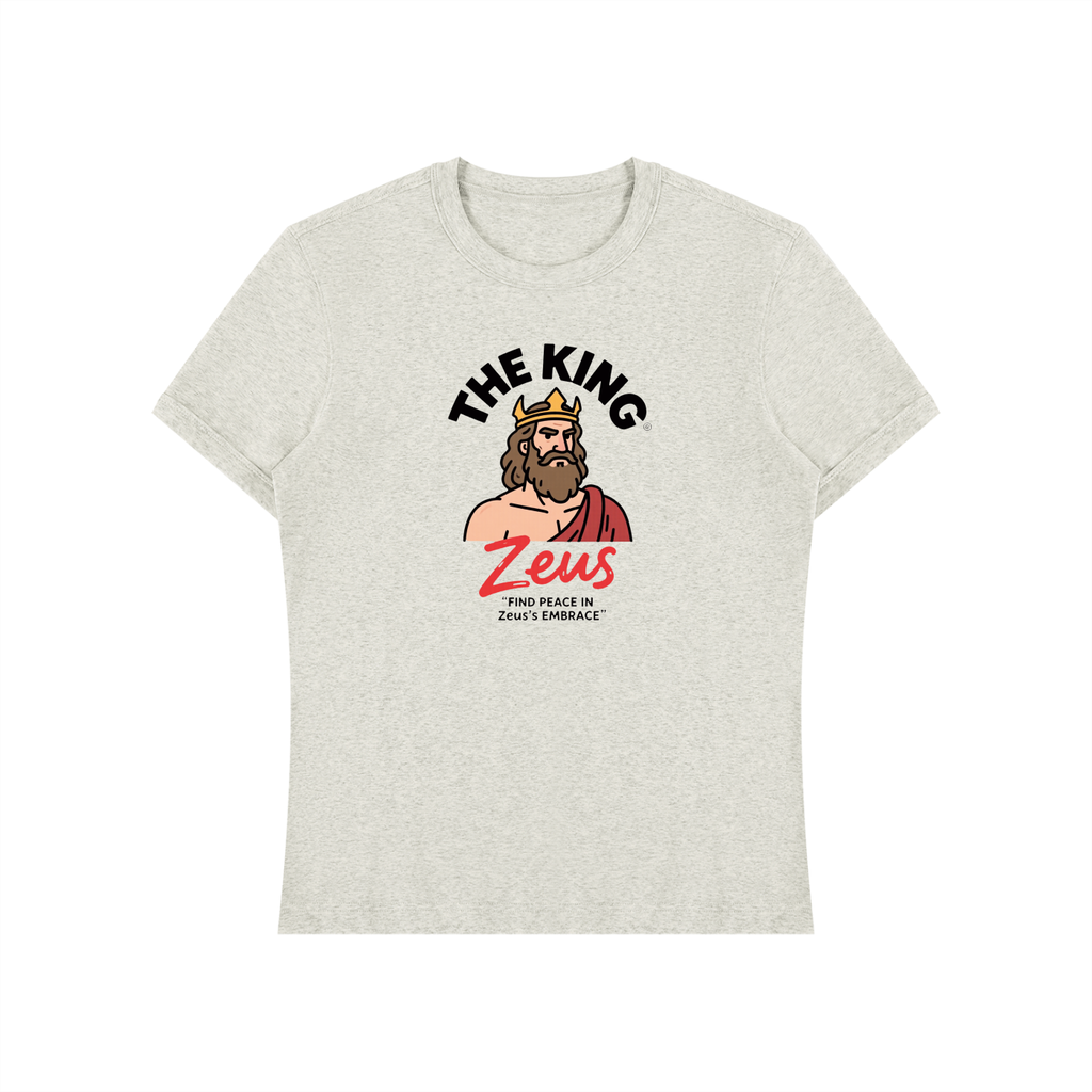 Zeus is King Unisex Heavyweight Slim Fit T-Shirt