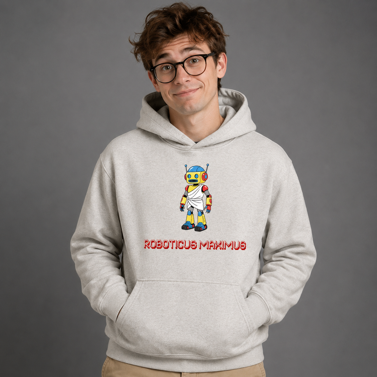 Roman Robot - Essential Heavyweight Hoodie