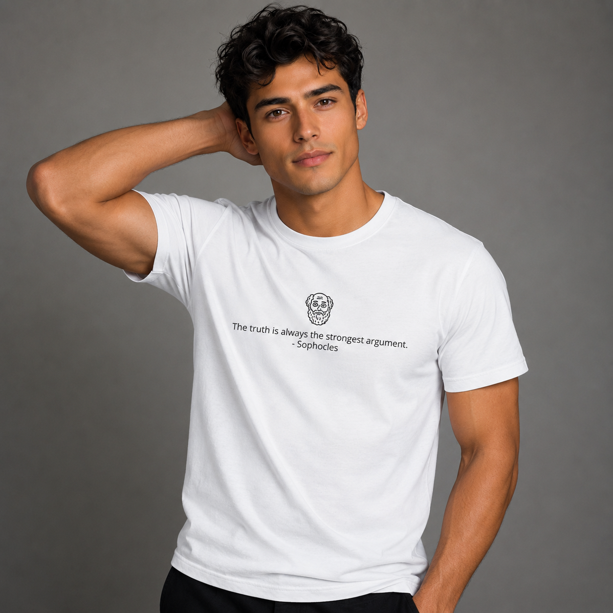 Sophocles - Heavyweight Crewneck T-shirt