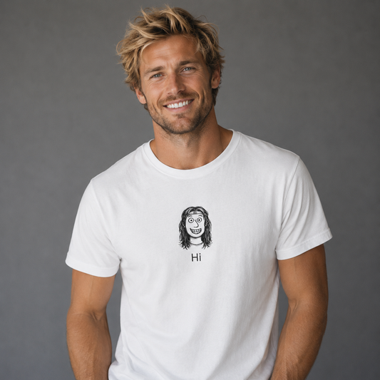 Hi - Heavyweight Crewneck T-shirt