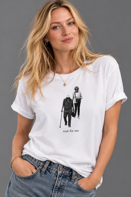 Wait For Me - Heavyweight Crewneck T-shirt