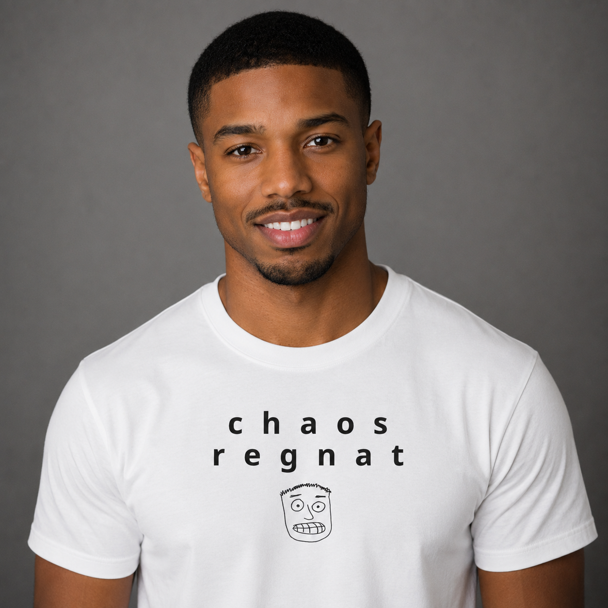 Chaos Regnat - Heavyweight Crewneck T-Shirt
