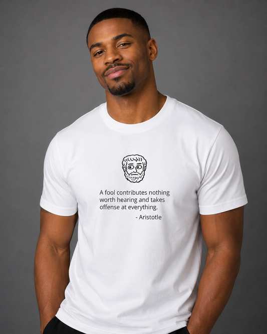Aristotle T-Shirt – Heavyweight Crewneck T-Shirt