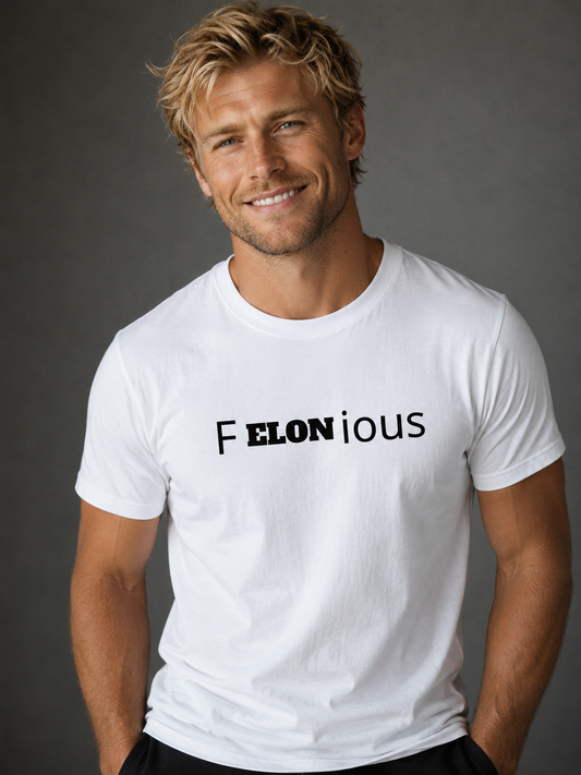 F ELON IOUS  Heavyweight Crewneck T-shirt