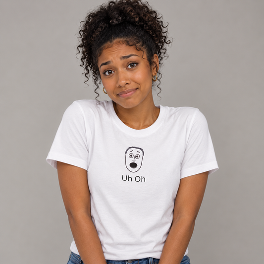 Uh Oh - Heavyweight Crewneck T-shirt