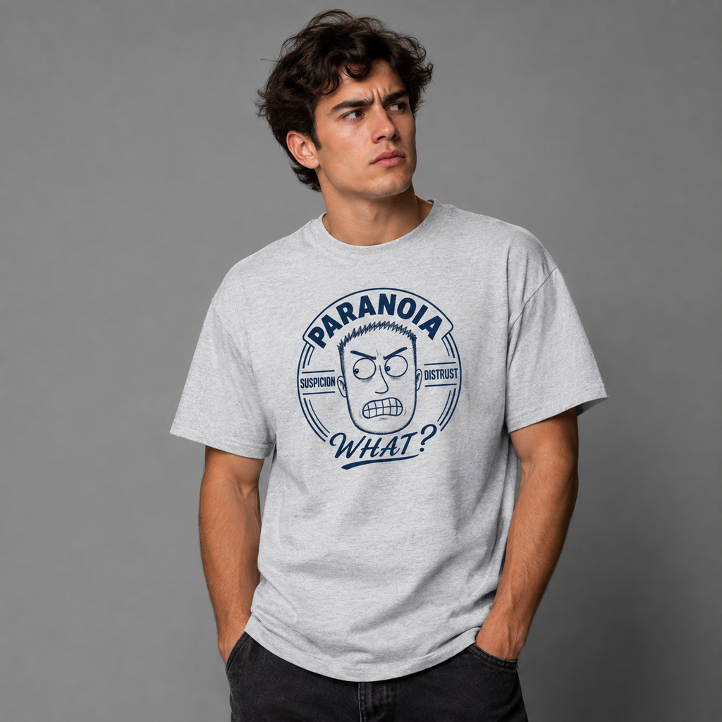 Paranoia - Essential Cotton T-Shirt