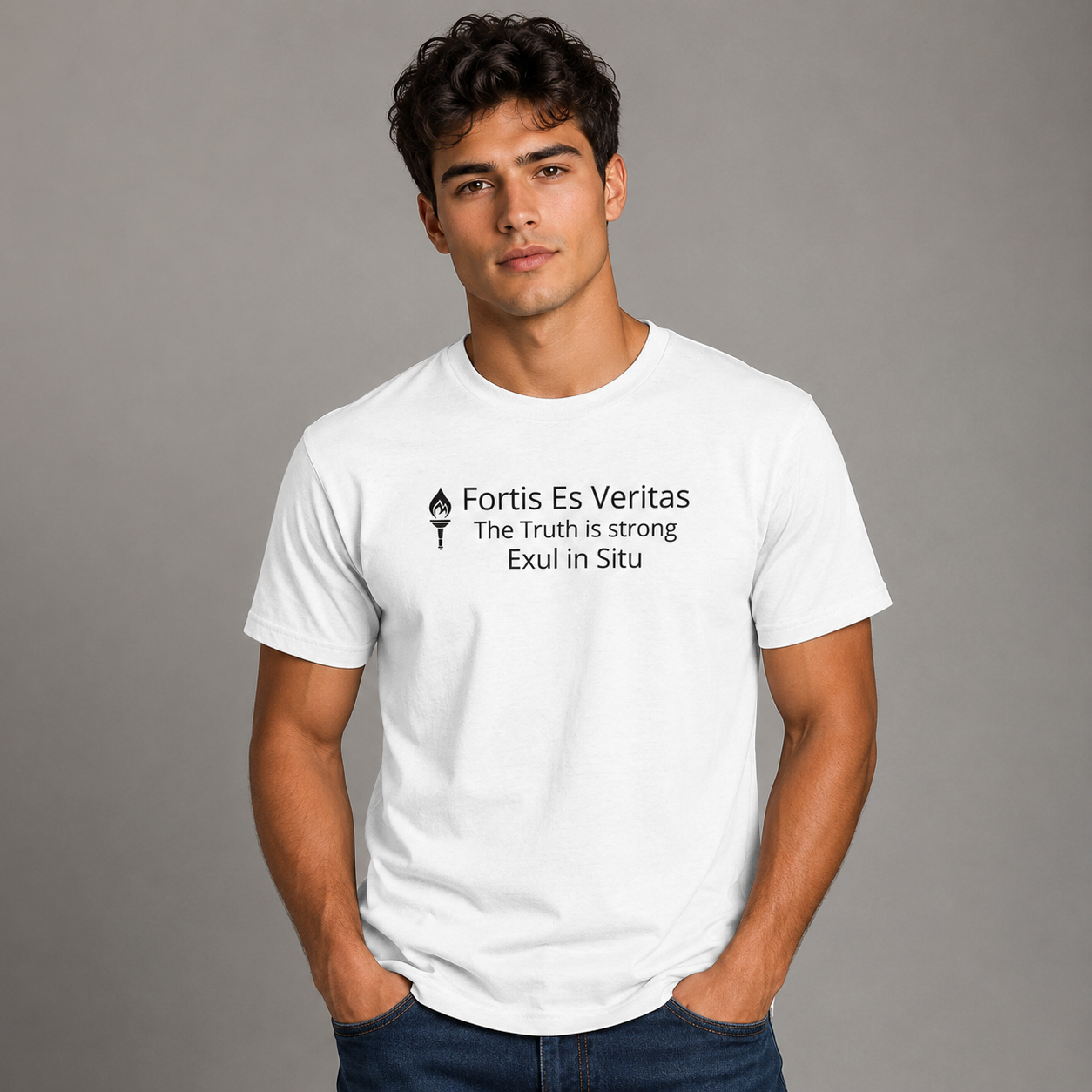 The Truth is Strong - Exile in Place Heavyweight crewneck T-Shirt