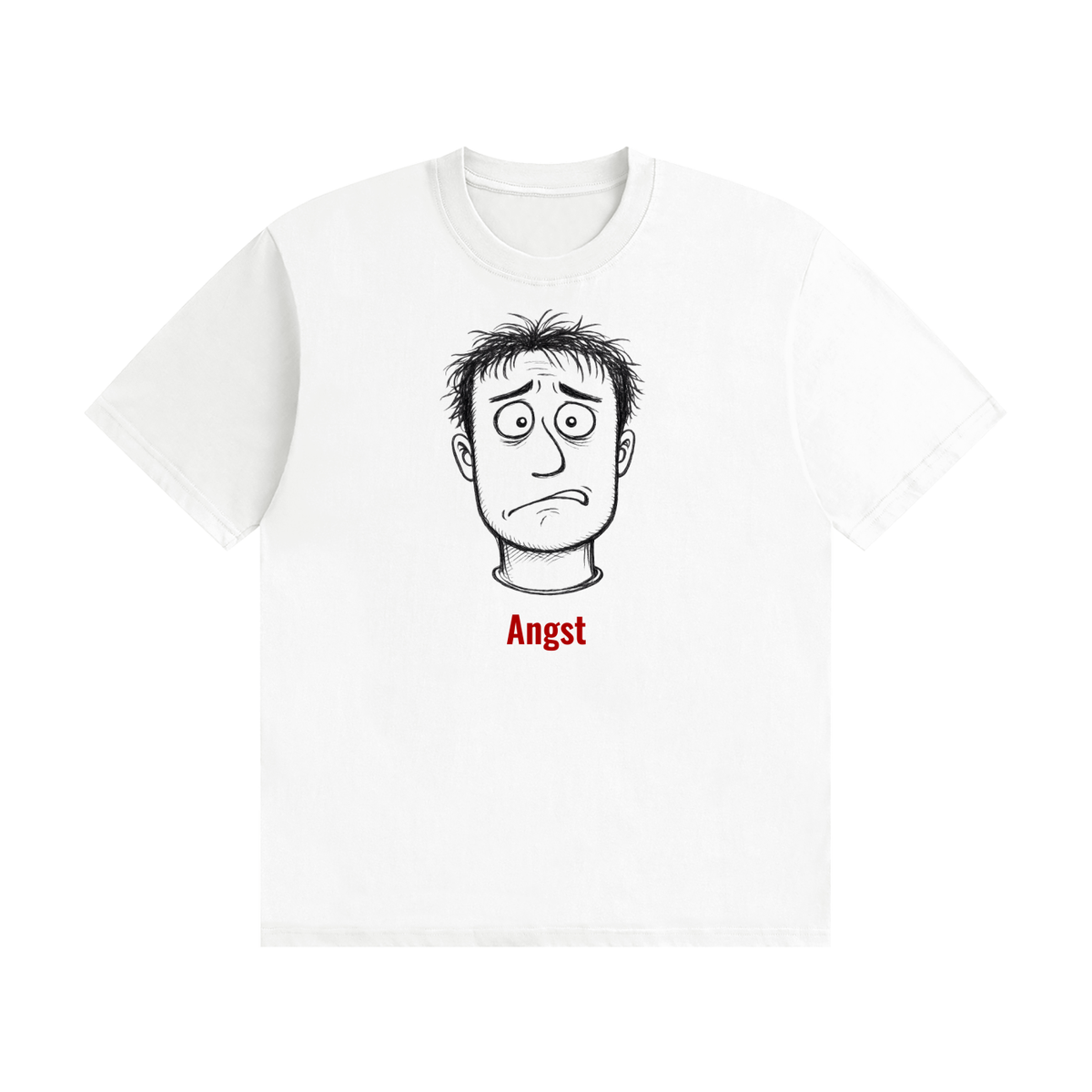 ANGST - Unisex Seamless Cotton T-Shirt