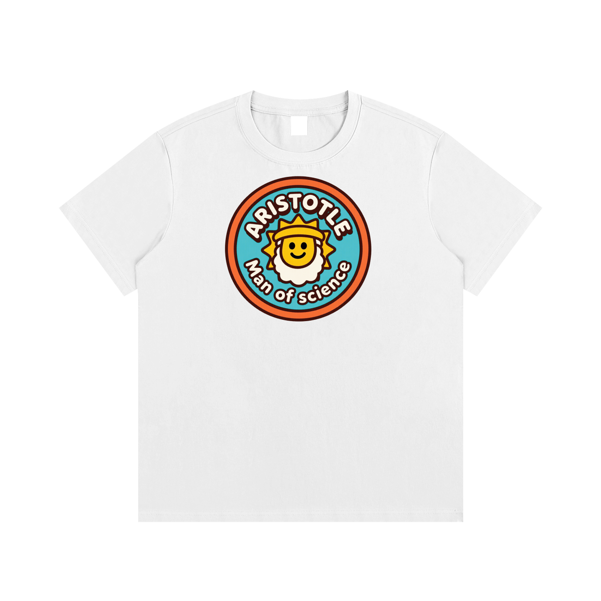 Aristotle Man Of Science Essential Cotton T-Shirt