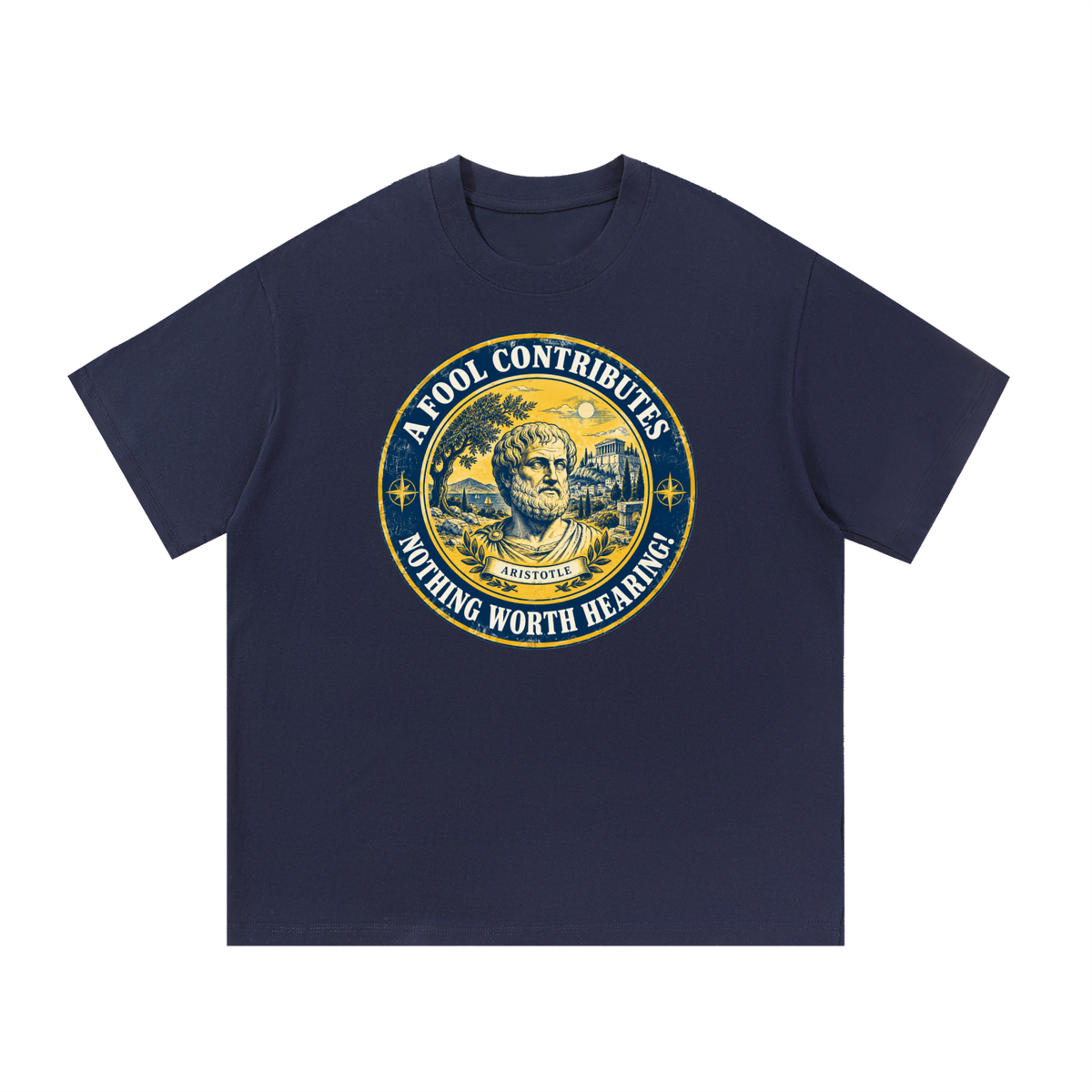 Aristotle Fool - Essential Cotton T-Shirt