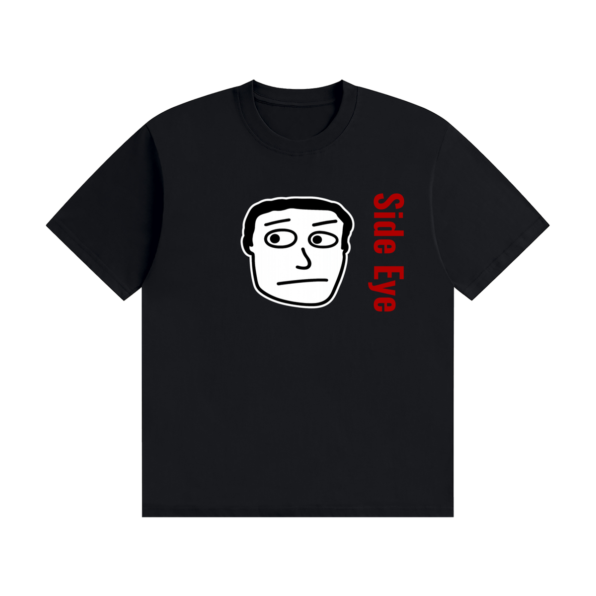 Side Eye Version 2  - Unisex Seamless Cotton T-Shirt