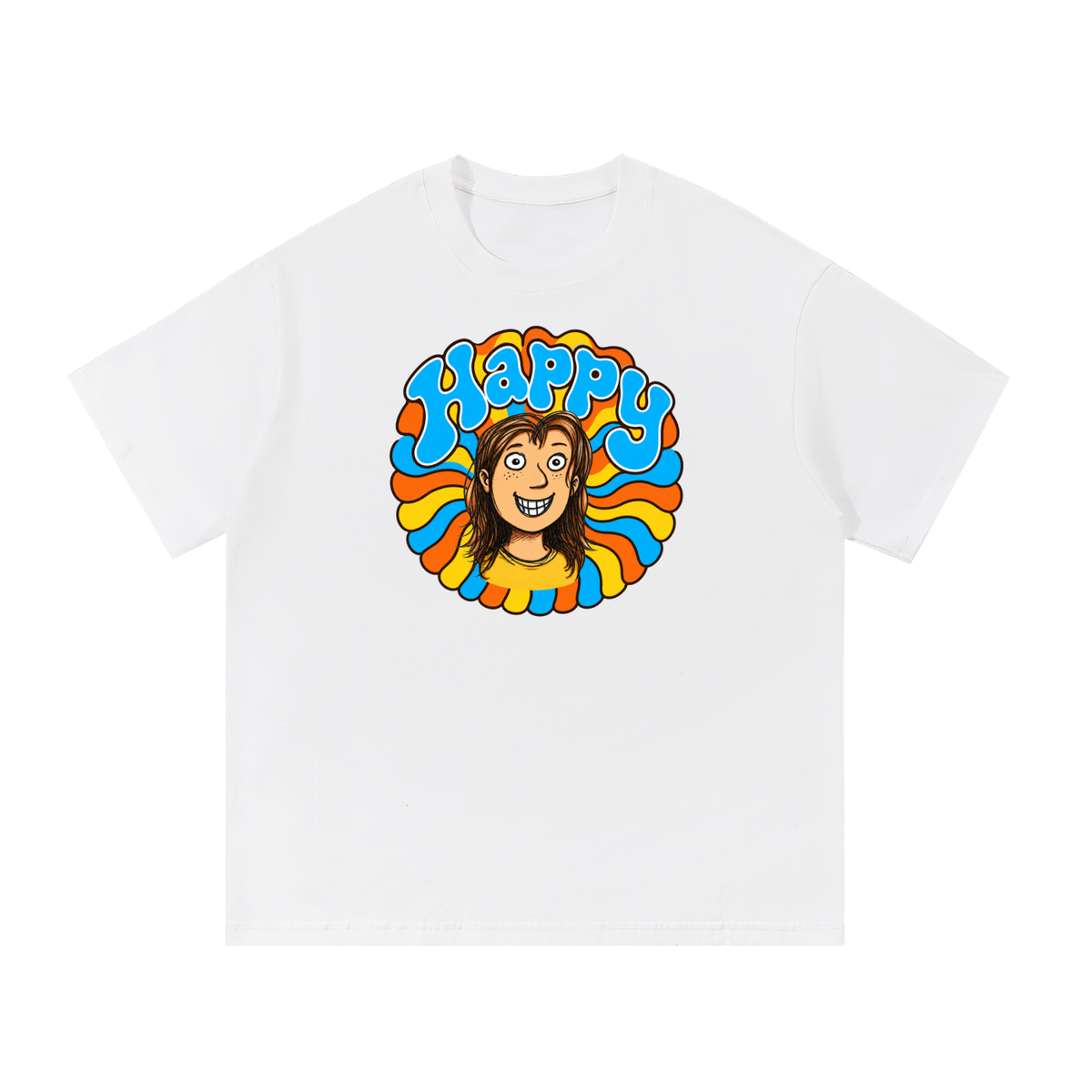 Happy Gal - Essential Cotton T-Shirt