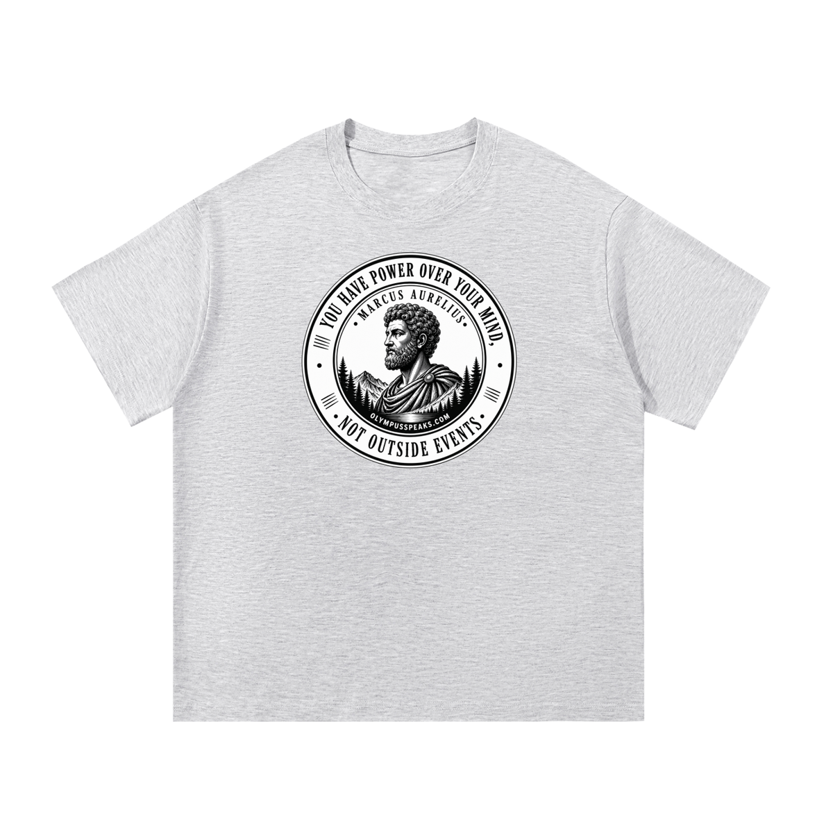 Marcus Aurelius Mind - Essential Cotton T-Shirt