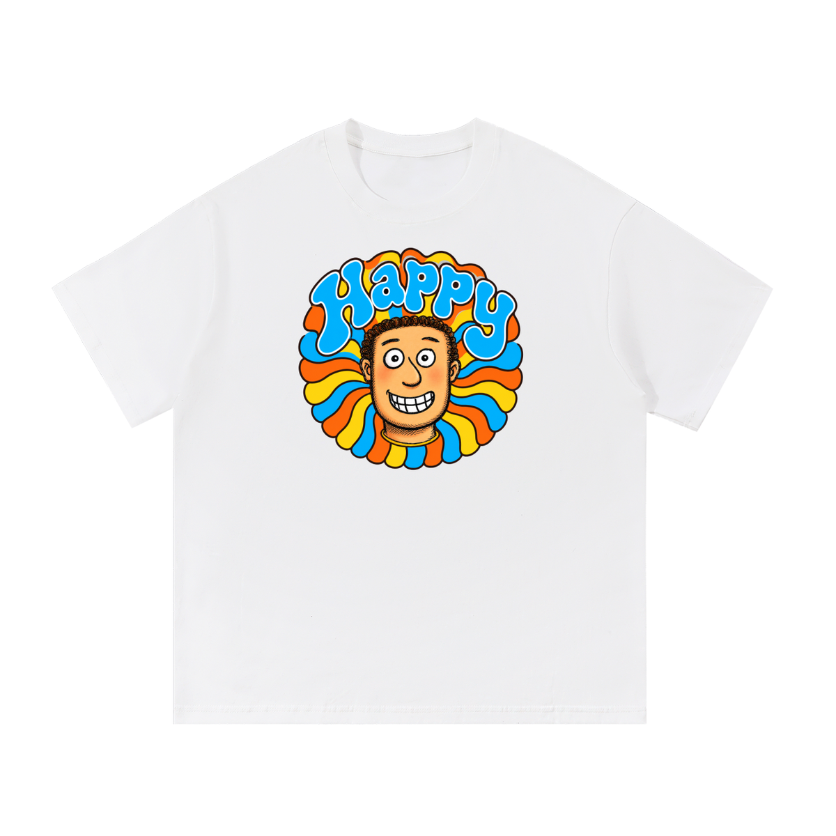 Happy Guy - Essential Cotton T-Shirt