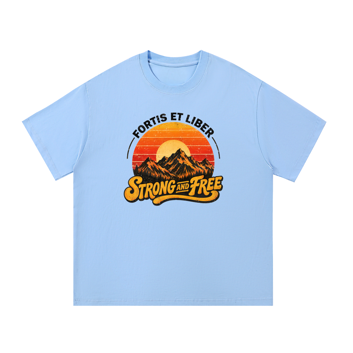 Strong and Free - Essential Cotton T-Shirt