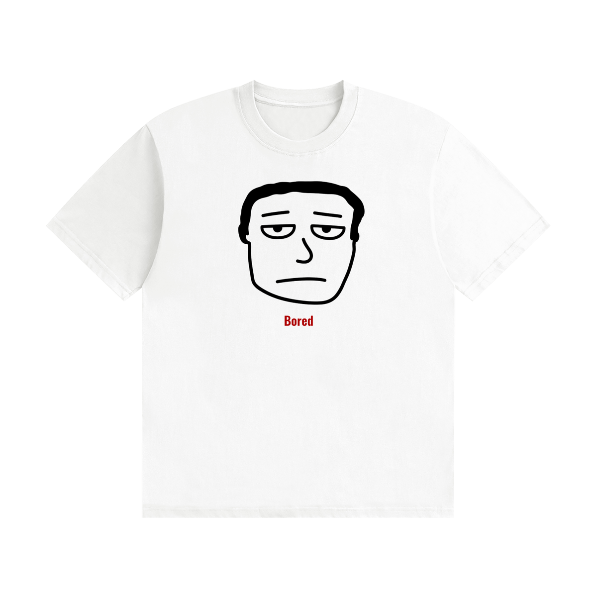 BORED - Unisex Seamless Cotton T-Shirt
