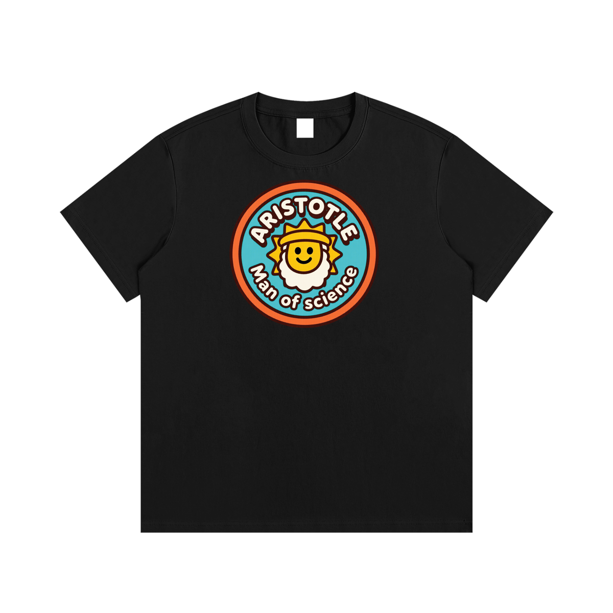 Aristotle Man Of Science Essential Cotton T-Shirt