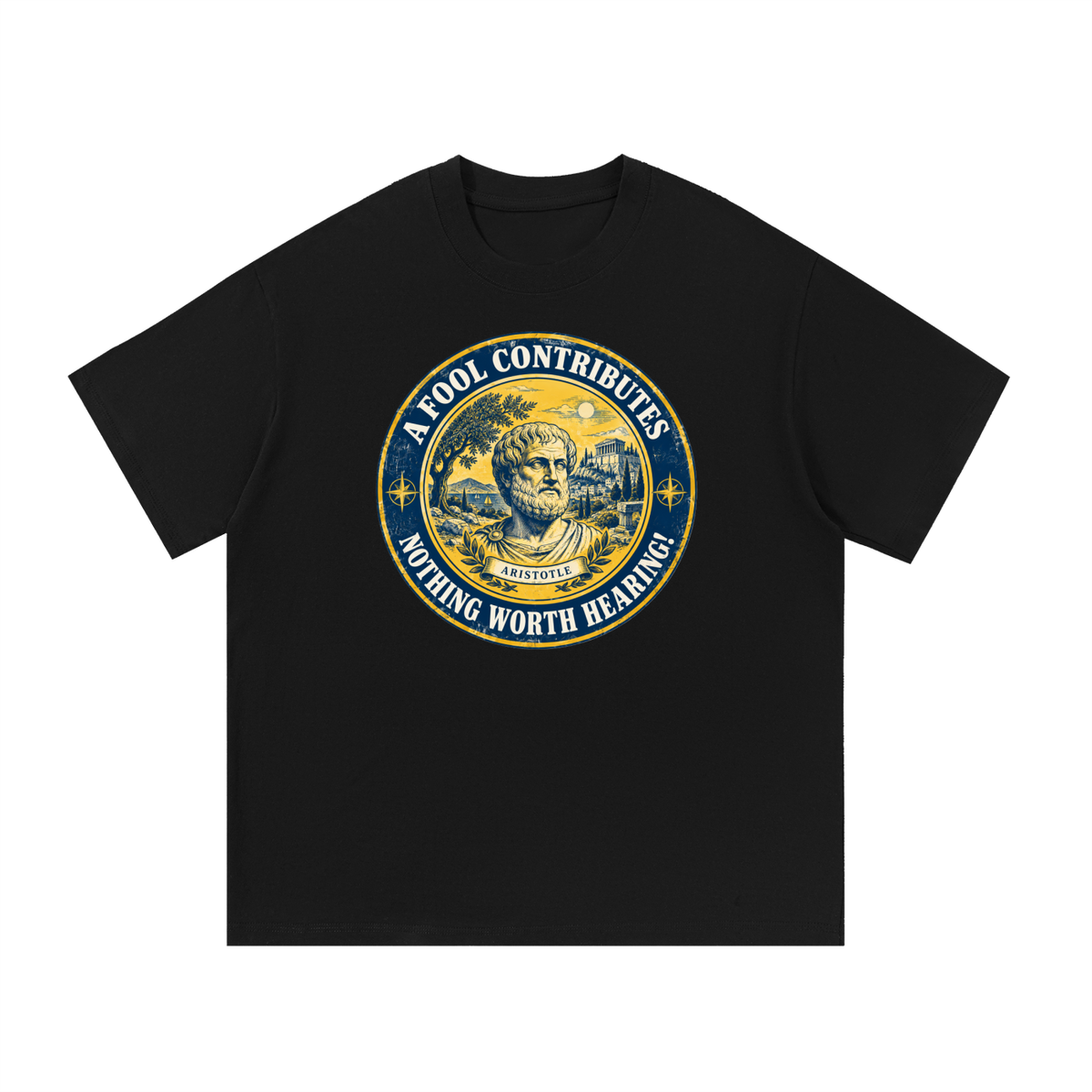 Aristotle Fool - Essential Cotton T-Shirt